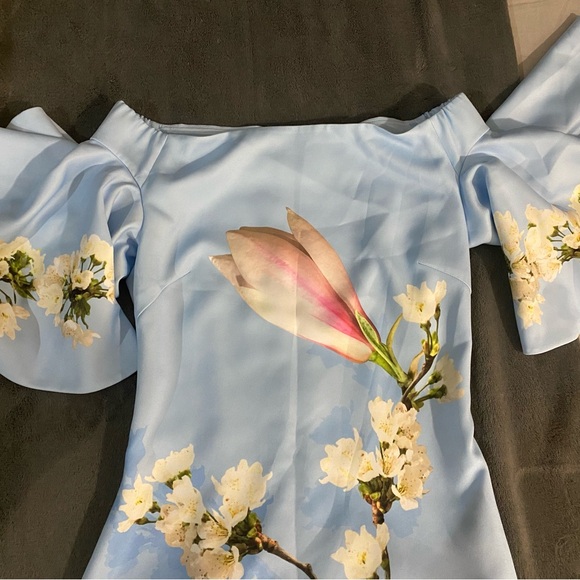 Ted Baker of London off the shoulder dress …gently worn - Picture 7 of 10